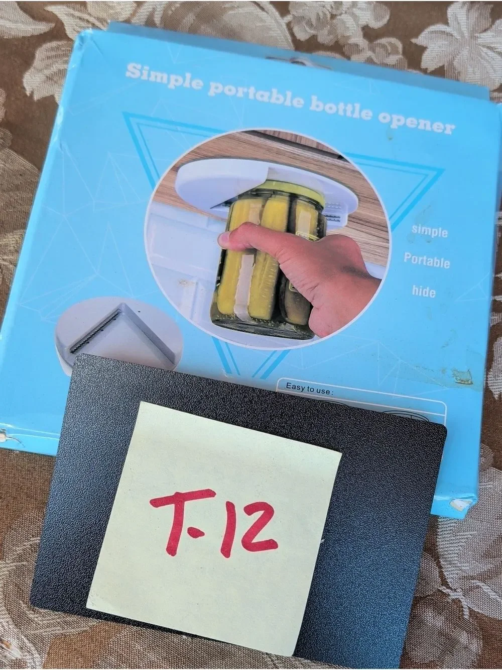 Jar Opener - Bottle Opener - Under Cabinet Jar, Lid‎ & Bottle Opener. New